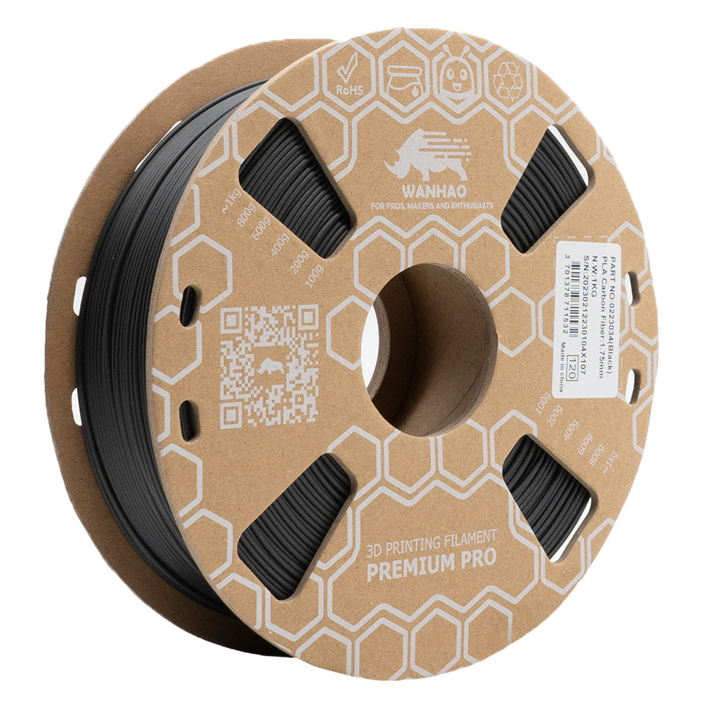 PLA Premium FIBRE DE CARBONE  - 1.75mm 0,5/1Kg