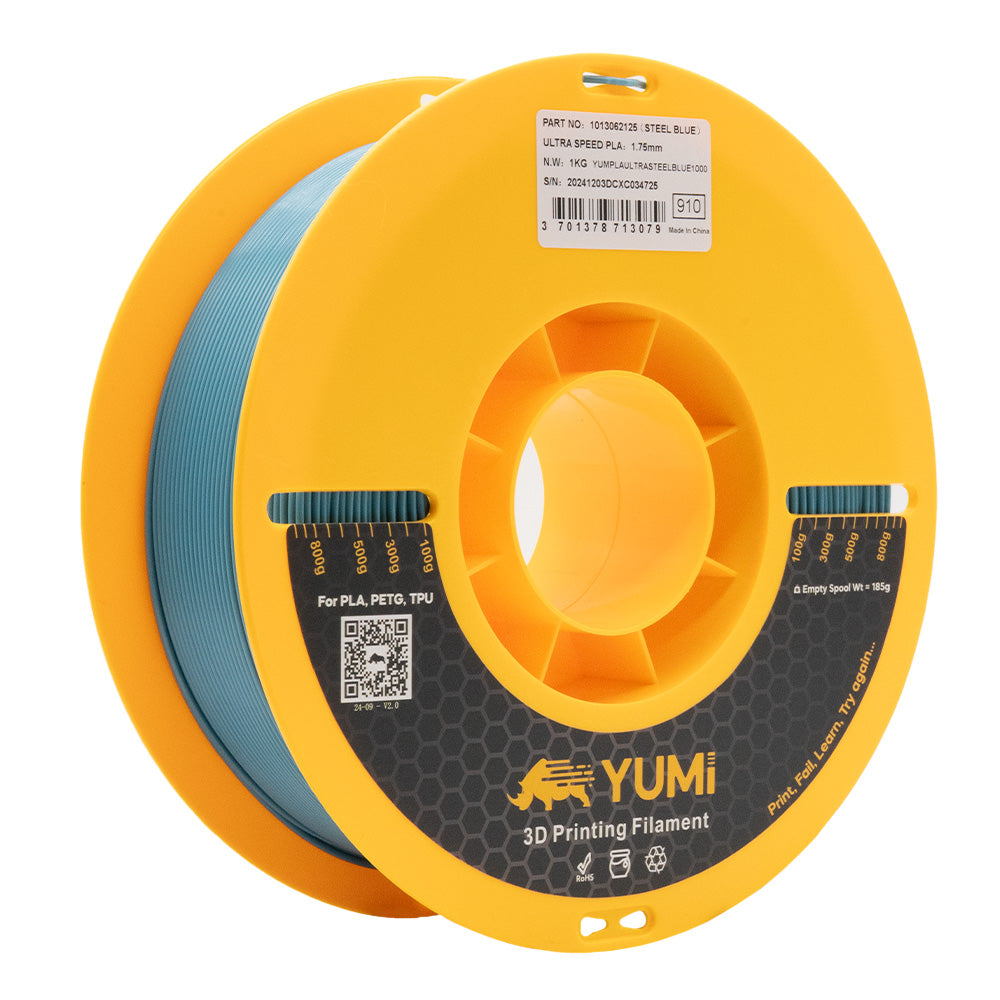 PLA+ Ultra Speed YUMI Bleu Métallisé 1 Kg